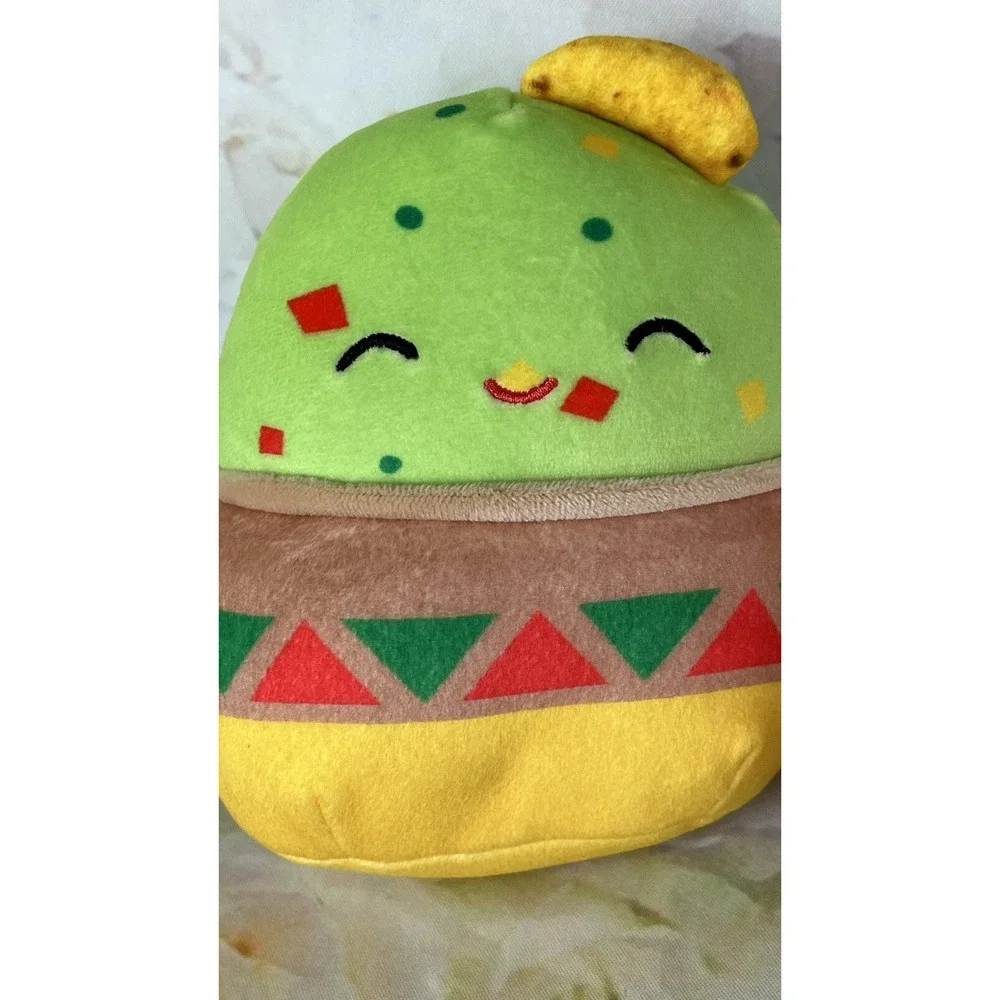 Squishmallow Food Gideon the Guacamole Arnel The Popcorn Bucket 5.5 Inch Lot 2